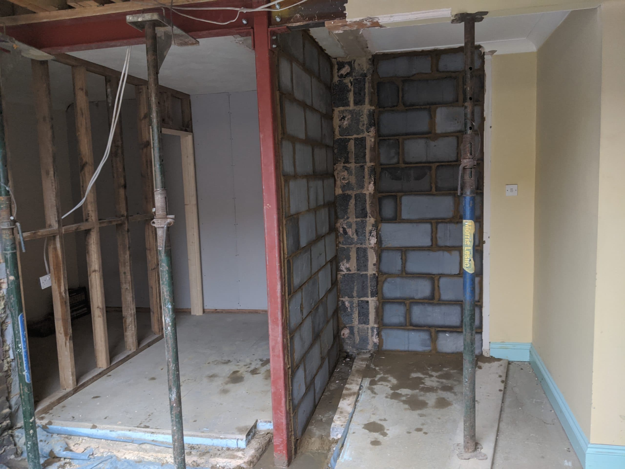 Rear extension build
